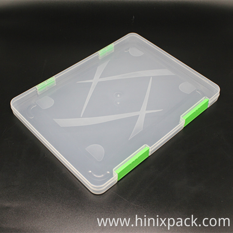 A4 Size PP Transparent File Folder Carrying Case